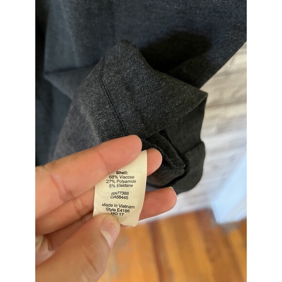 J Crew Structured Knit Sheath Dress Exposed Zipper Womens 0 Black Long Sleeve - Picture 4 of 8